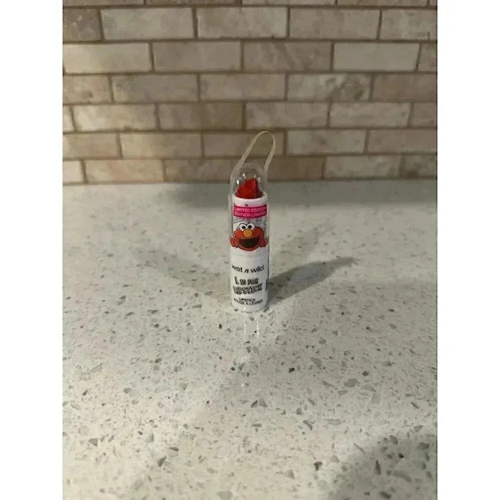 Wet n Wild Sesame Street L is for lipstick Elmo Rouge A Levres New #115
